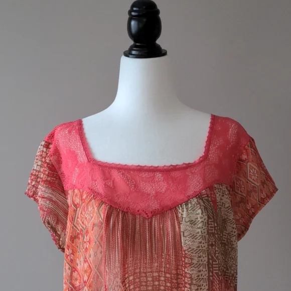 Pink Sheer Shirt - Wrapper - Picture 3 of 6